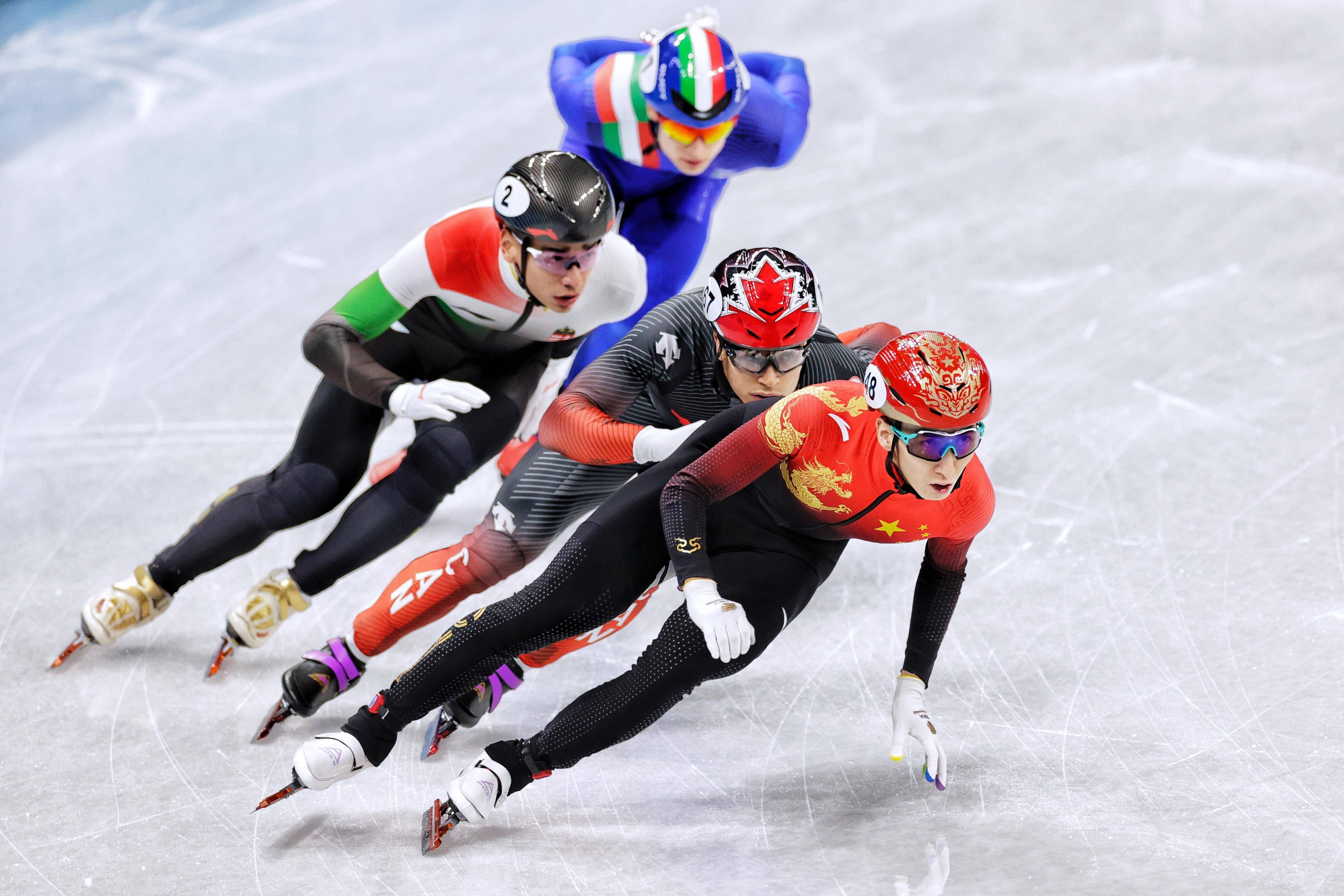 运动员们的激情表现动人心弦